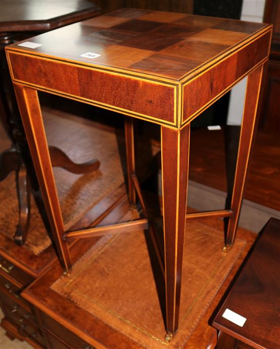 Small square top occasional table